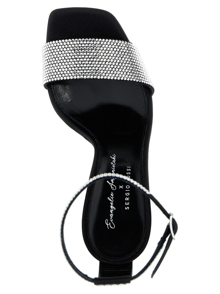 SERGIO ROSSI 'Evangelie' Sandals By Mr. Patentie Rossi X Evangelie Smyrniotaki