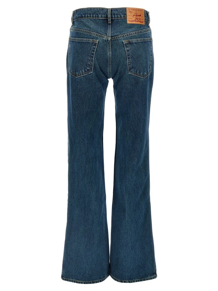 Y/PROJECT 'Evergreen Hook And Eye' Jeans
