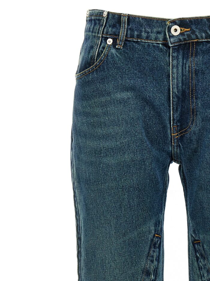 Y/PROJECT 'Evergreen Hook And Eye' Jeans