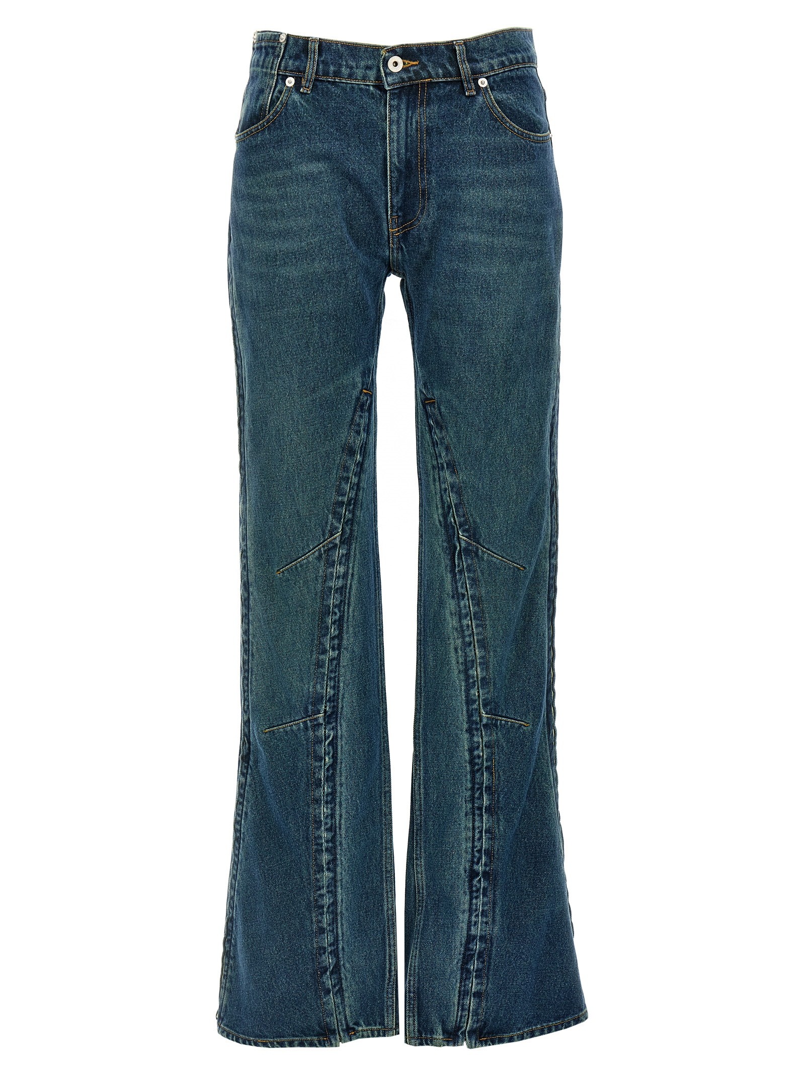 Y/PROJECT 'Evergreen Hook And Eye' Jeans