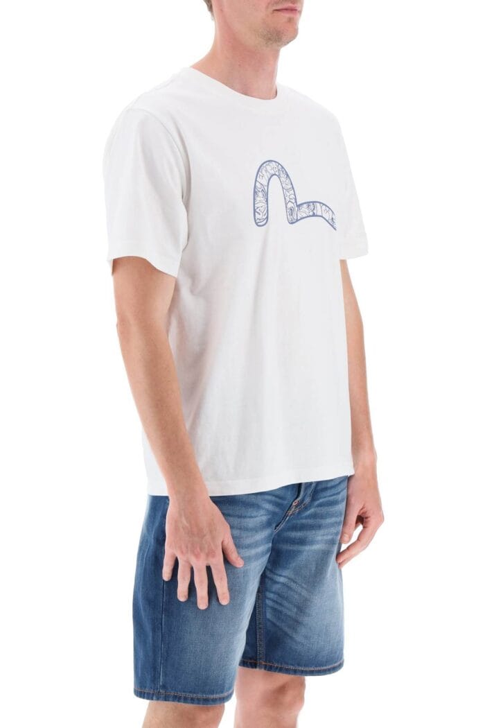 Evisu Graffiti Daruma Print T-shirt