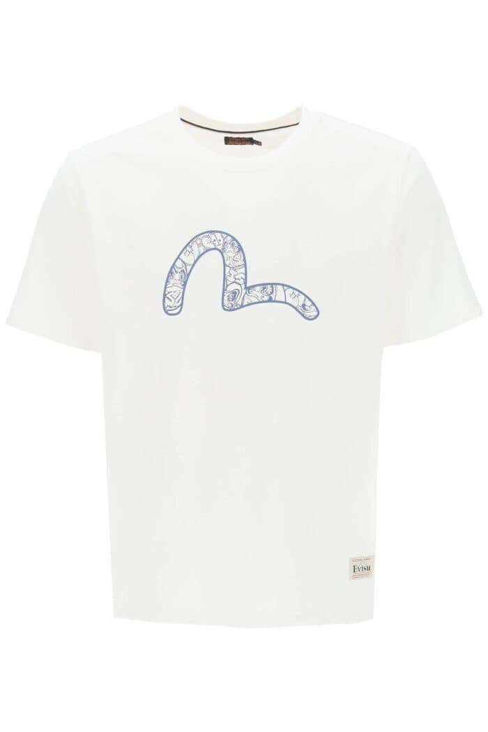 Evisu Graffiti Daruma Print T-shirt