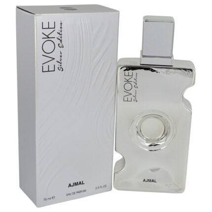 Evoke Silver Edition By Ajmal - Eau De Parfum Spray 2.5 Oz