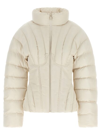 Elisabetta Franchi Exhausted Quilted Down Jacket