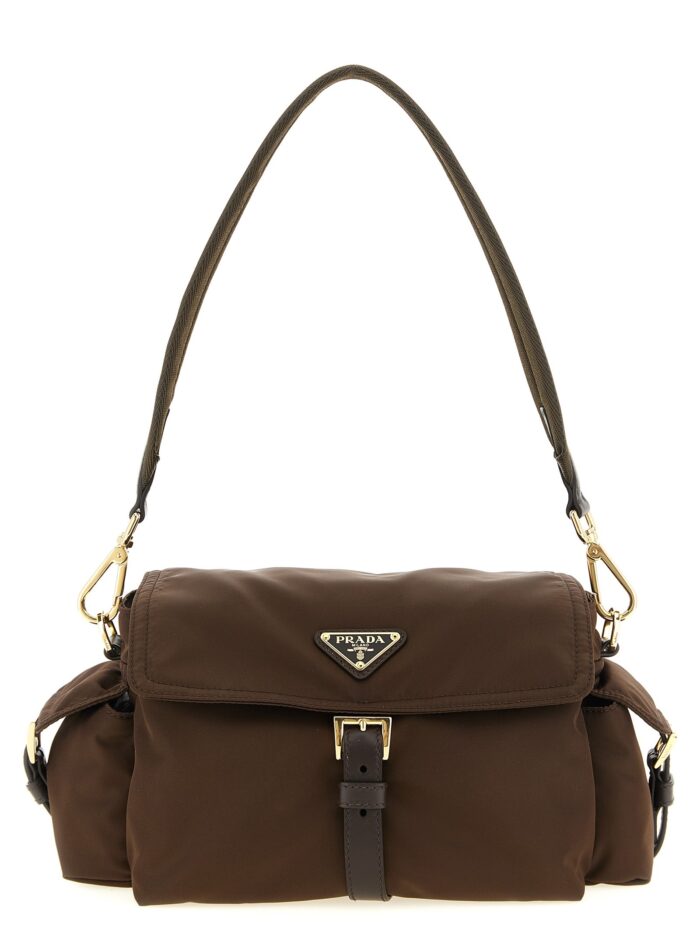 prada 'explore con pattina' shoulder bag PRADA 'Explore Con Pattina' Shoulder Bag