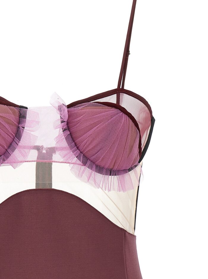 NENSI DOJAKA 'Explosive Flower Bra' Dress