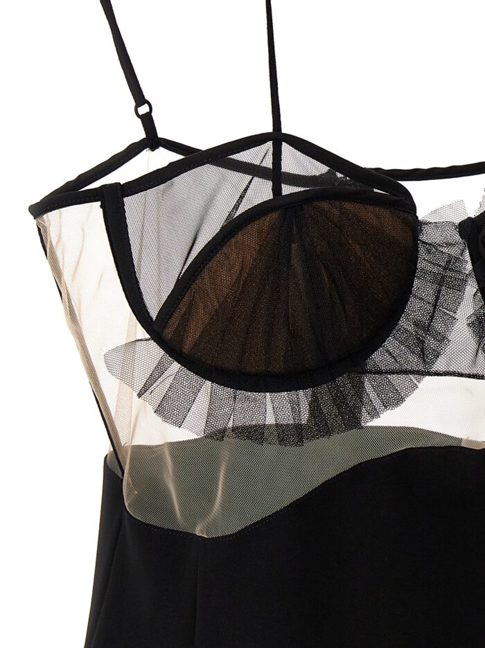 NENSI DOJAKA 'Explosive Flower Bra' Dress