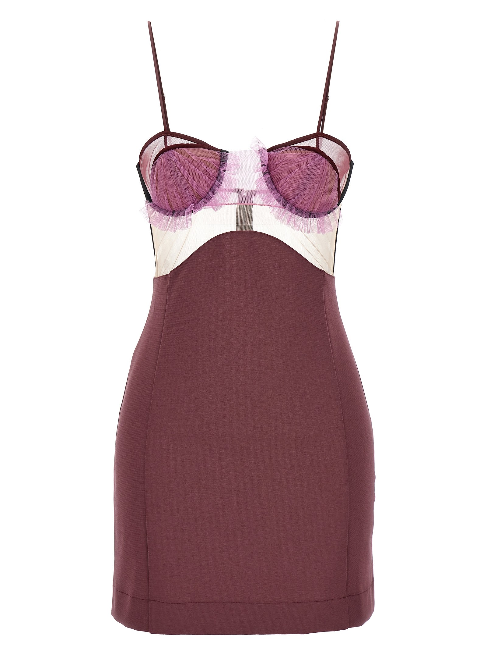 NENSI DOJAKA 'Explosive Flower Bra' Dress