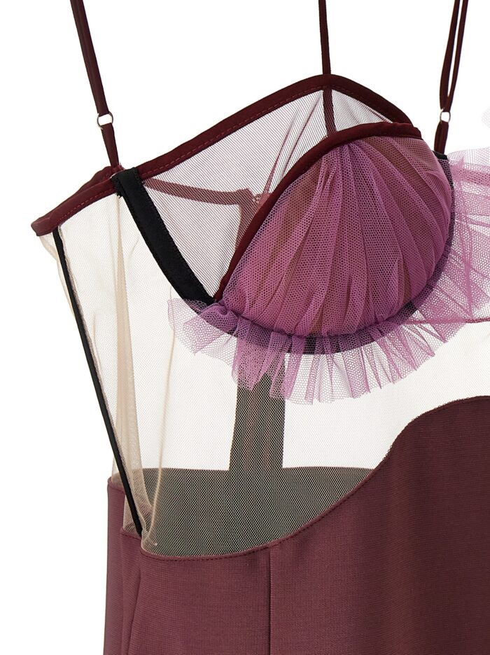 NENSI DOJAKA 'Explosive Flower Bra' Dress