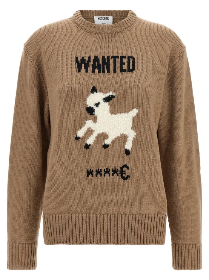 moschino extra fine merino wool sweater Moschino Extra Fine Merino Wool Sweater