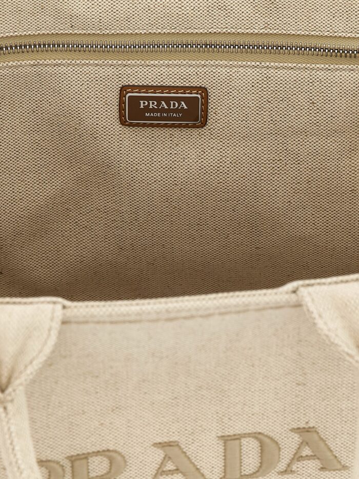 Extra Large 'Prada Jardinière' Shopping Bag