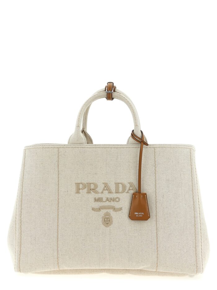 extra large 'prada jardinière' shopping bag Extra Large 'Prada Jardinière' Shopping Bag