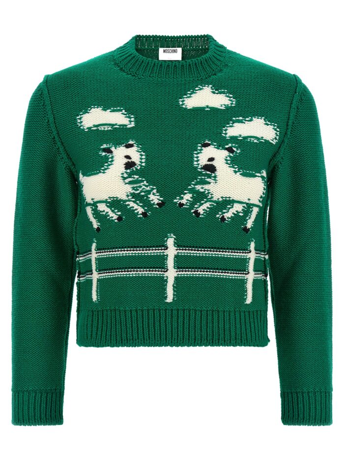 moschino extrafine wool sweater Moschino Extrafine Wool Sweater