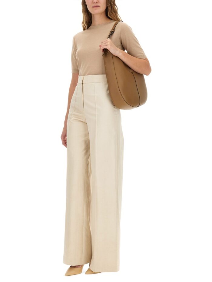 Fabiana Filippi CASHMERE AND SILK KNIT T-SHIRT