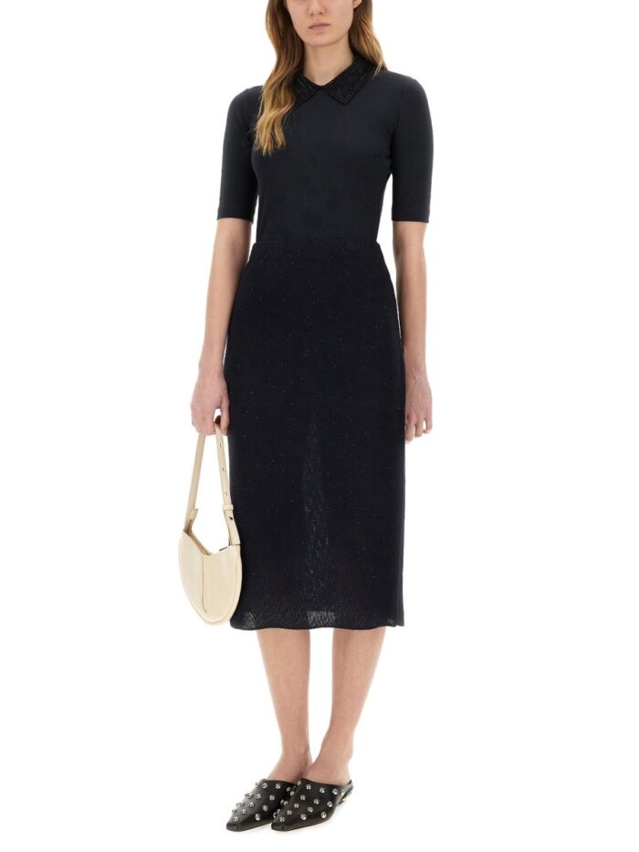 Fabiana Filippi COTTON AND LINEN SKIRT
