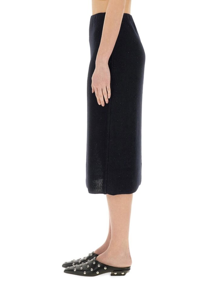 Fabiana Filippi COTTON AND LINEN SKIRT