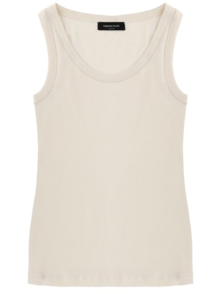Fabiana Filippi COTTON TANK TOP