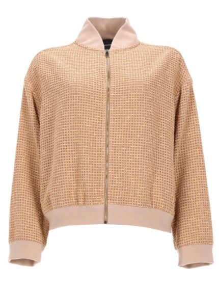 Fabiana Filippi GIACCA BOMBER CON DETTAGLIO PAILLETTES