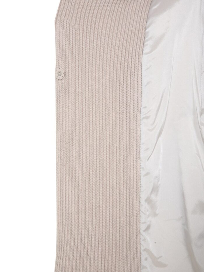 Fabiana Filippi KNITTED SHAWL COLLAR COAT