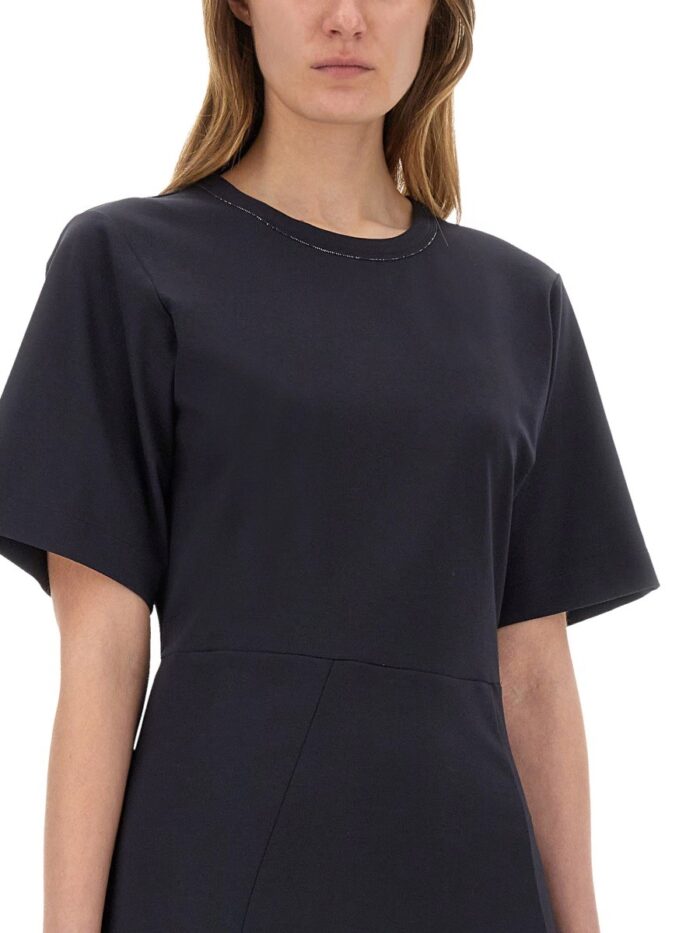 Fabiana Filippi MIDI DRESS WITH LUREX