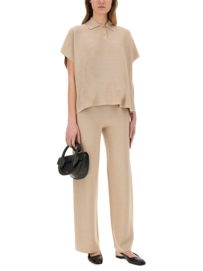 Fabiana Filippi ORGANIC COTTON AND LUREX PANTS