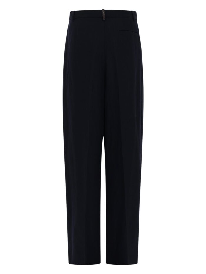 Fabiana Filippi PANTALONE SARTORIALE IN MISTO LINO