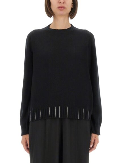 Fabiana Filippi WOOL, SILK AND CASHMERE SWEATER