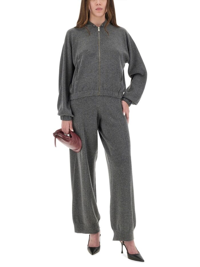 Fabiana Filippi WOOL, SILK AND CASHMERE SWEATSHIRT