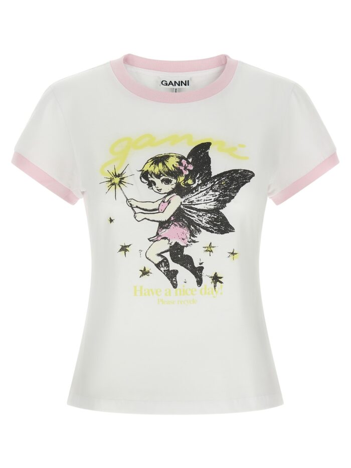 ganni 'fairy' t shirt GANNI 'Fairy' T-shirt