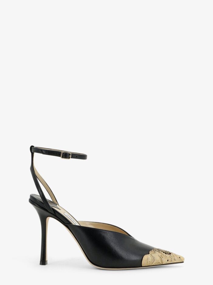 jimmy choo faiz 100 leather slingback pumps Jimmy Choo Faiz 100 Leather Slingback Pumps