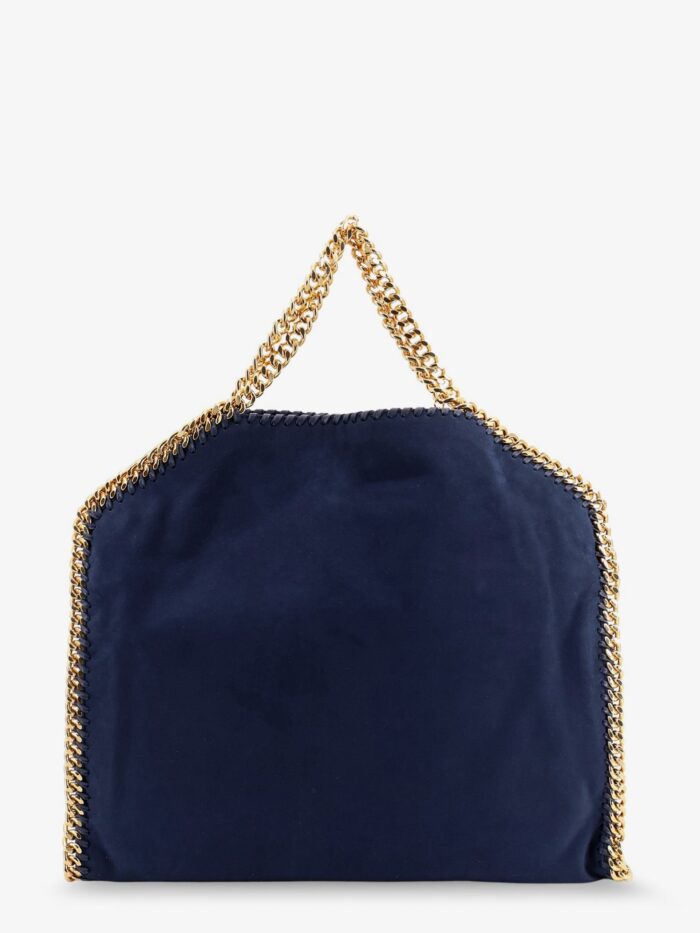 Stella Mccartney Falabella Alter Suede Shoulder Bag With Metal Profiles