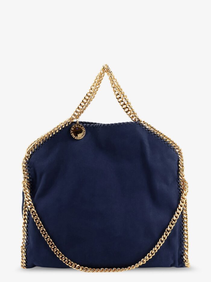 stella mccartney falabella alter suede shoulder bag with metal profiles Stella Mccartney Falabella Alter Suede Shoulder Bag With Metal Profiles