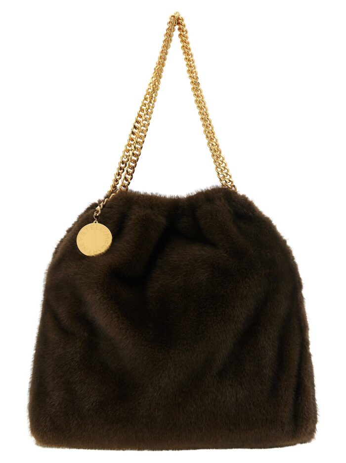 stella mccartney 'falabella' medium plush shoulder bag Stella Mccartney 'Falabella' Medium Plush Shoulder Bag
