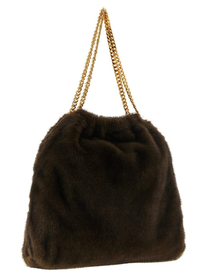 Stella Mccartney 'Falabella' Medium Plush Shoulder Bag