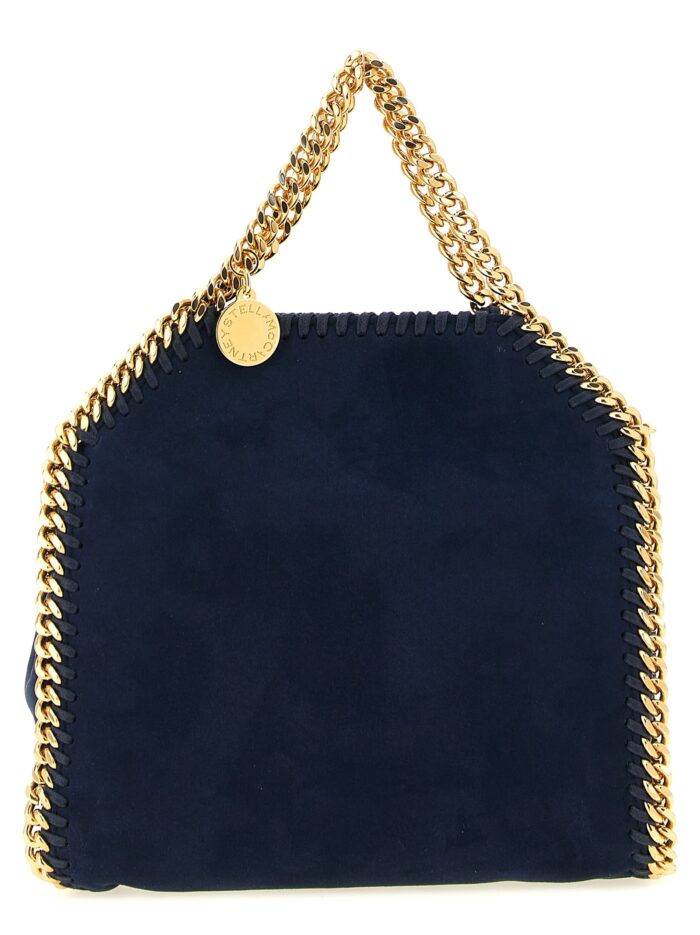 stella mccartney 'falabella mini' suede shoulder bag Stella Mccartney 'Falabella Mini' Suede Shoulder Bag