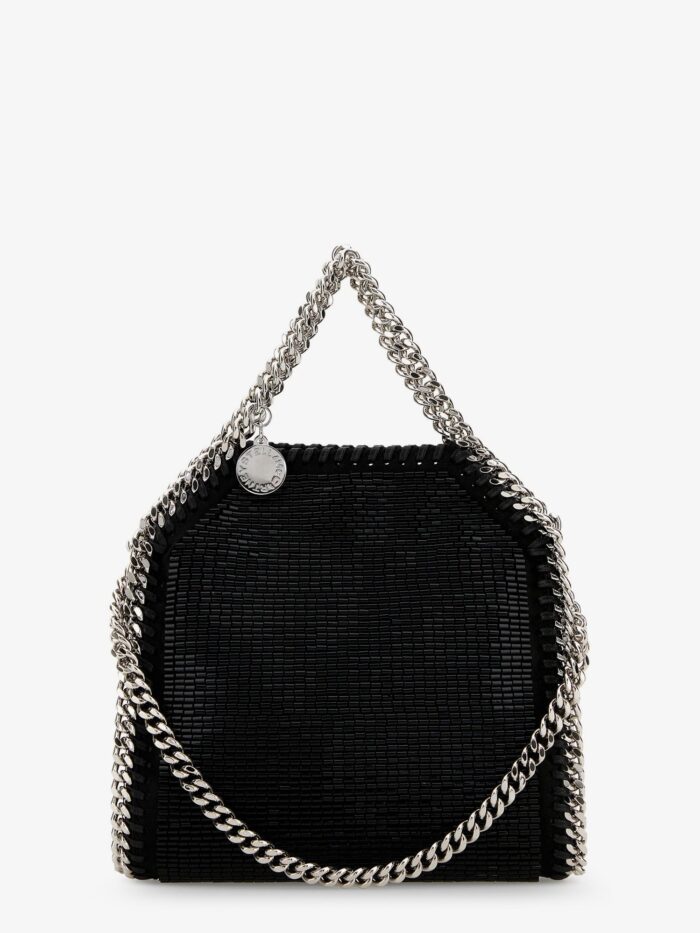 stella mccartney falabella tiny all over beaded crossbody bag Stella Mccartney Falabella Tiny All-Over Beaded Crossbody Bag