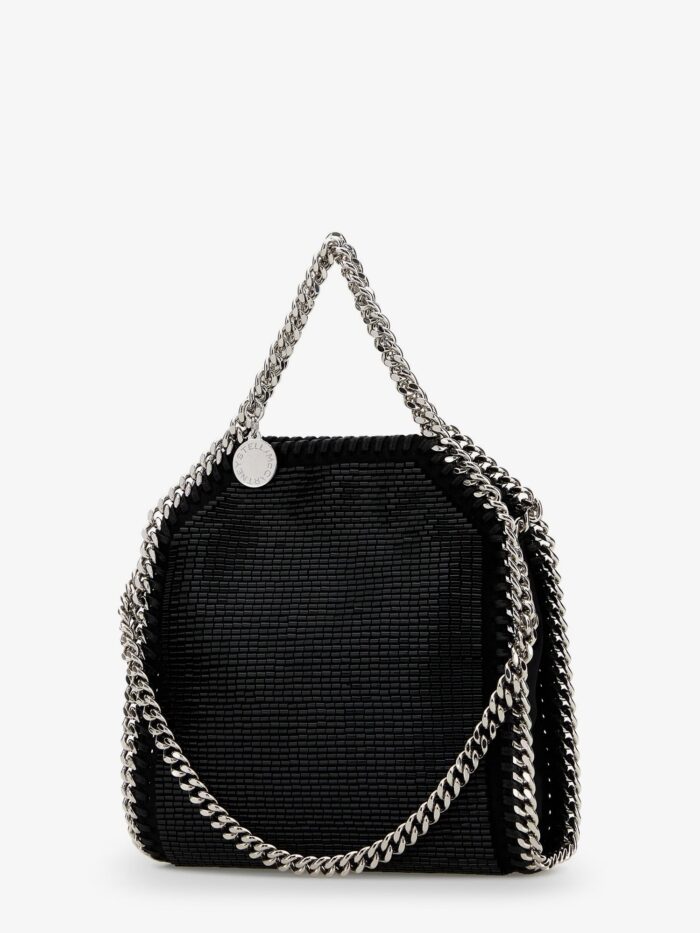 Stella Mccartney Falabella Tiny All-Over Beaded Crossbody Bag