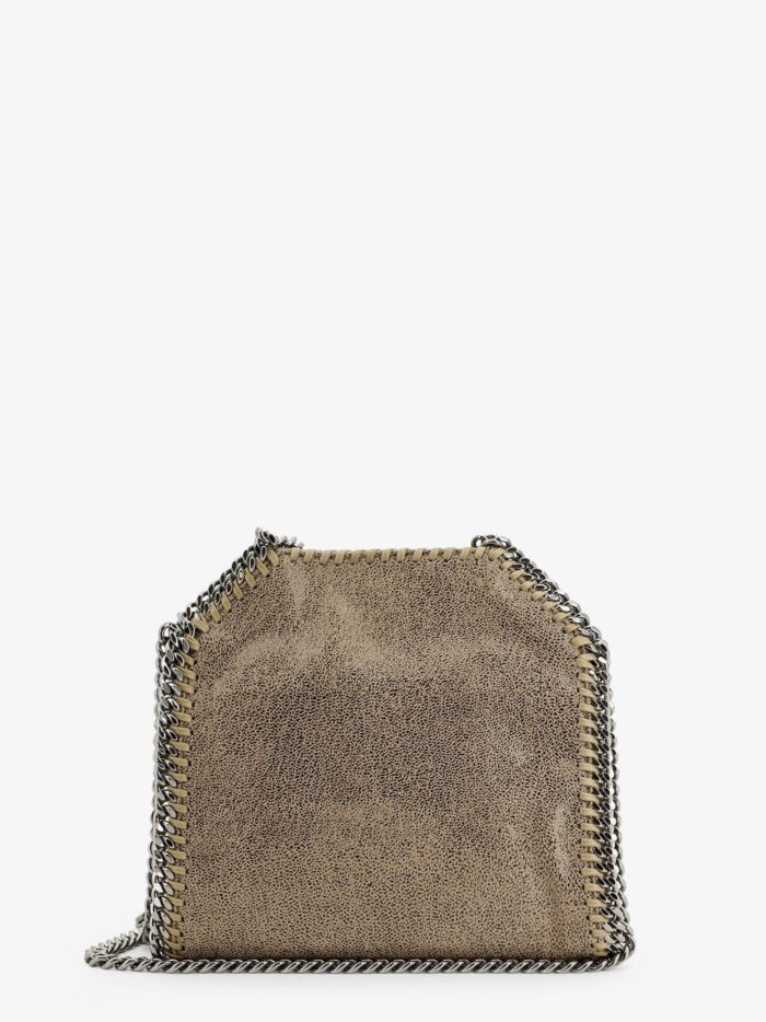 Stella Mccartney Falabella Tiny Bag In Shaggy Deer