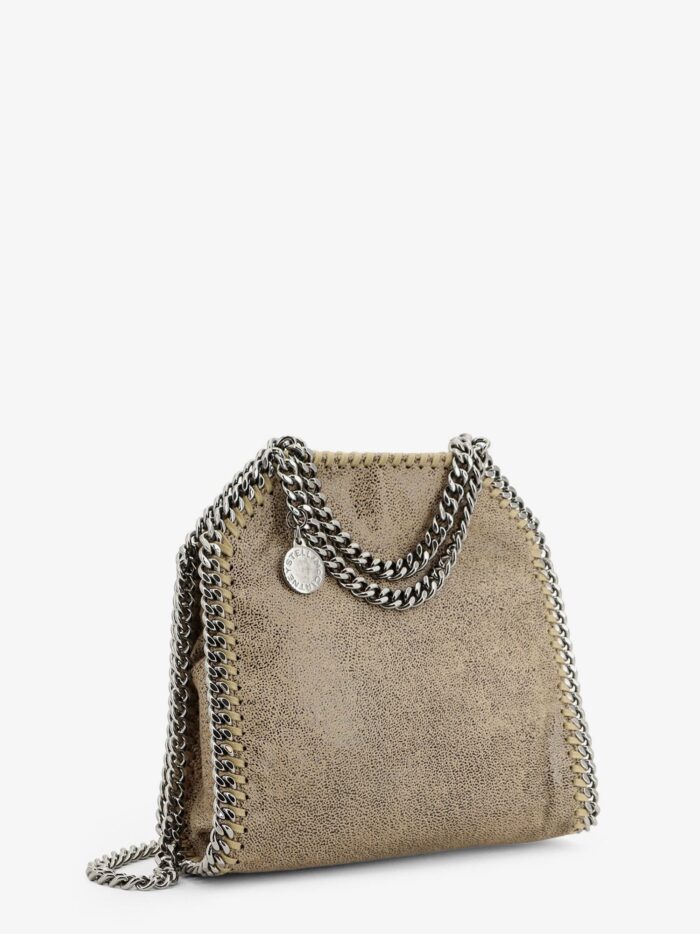 Stella Mccartney Falabella Tiny Bag In Shaggy Deer