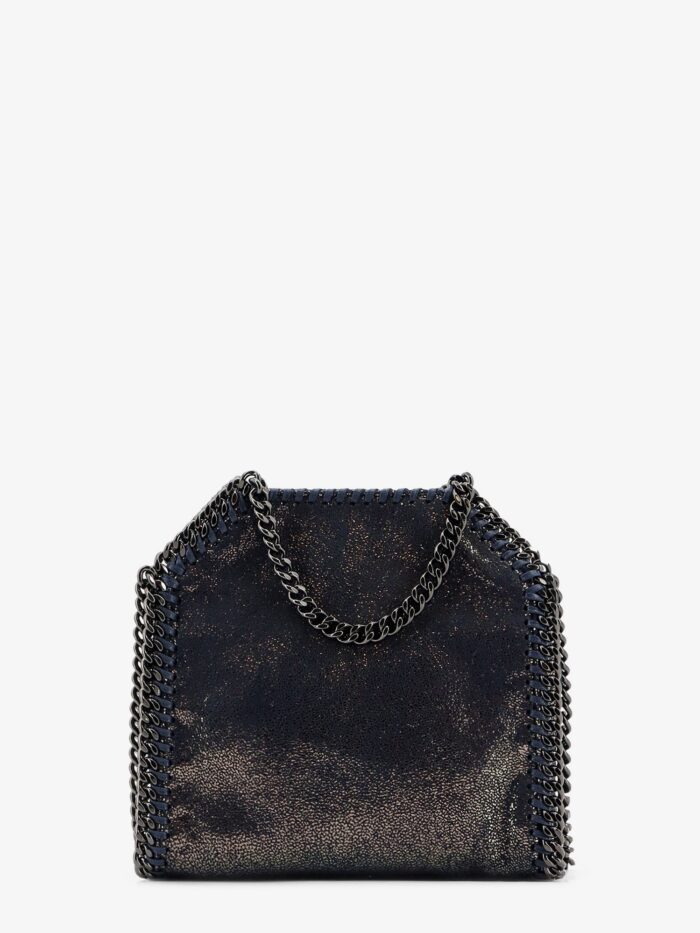 Stella Mccartney Falabella Tiny Shiny Shaggy Deer Crossbody Bag