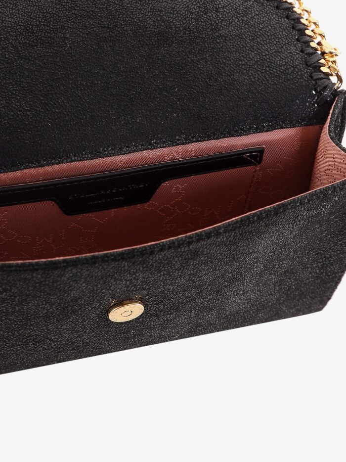Stella Mccartney Falabella Wallet Shaggy Deer Crossbody Bag