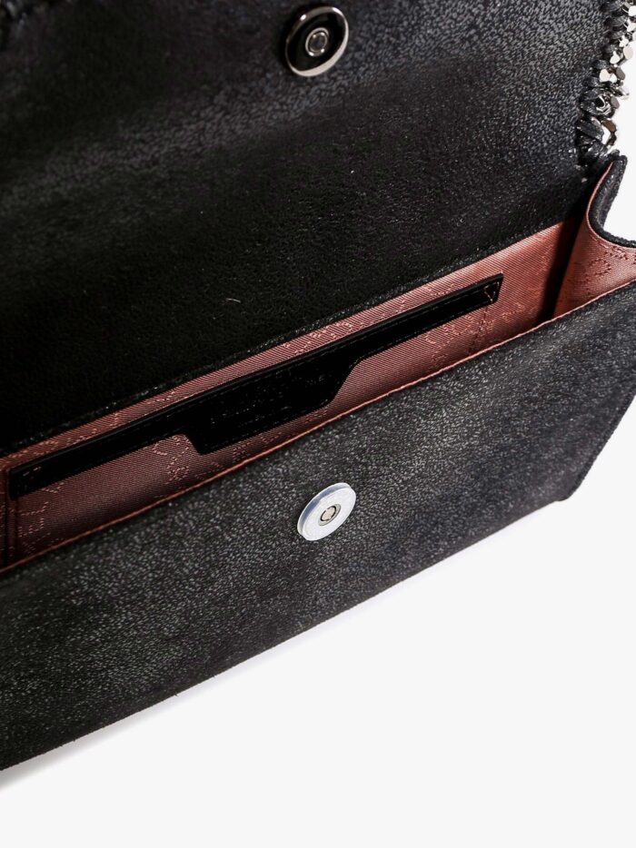 Stella Mccartney Falabella Wallet Shaggy Deer Crossbody Bag