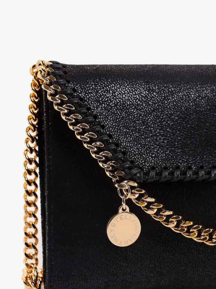 Stella Mccartney Falabella Wallet Shaggy Deer Crossbody Bag