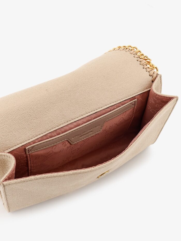 Stella Mccartney Falabella Wallet Shaggy Deer Crossbody Bag