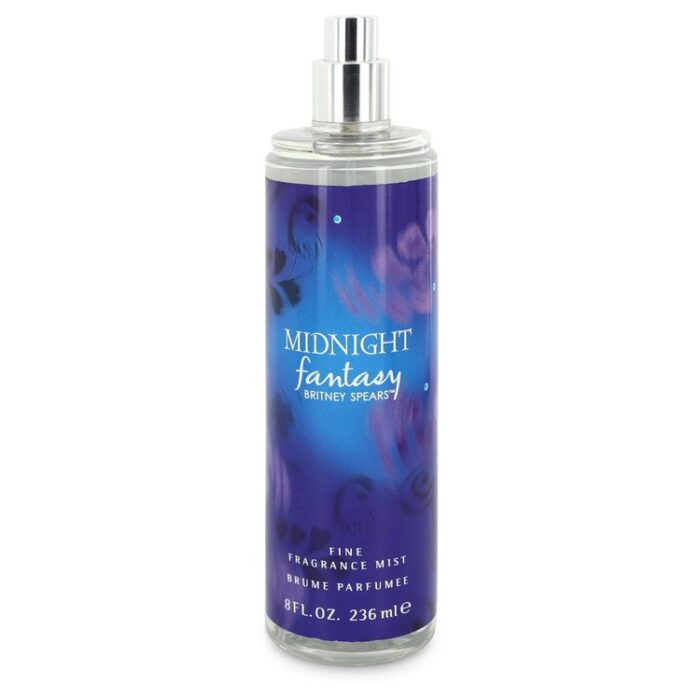 fantasy midnight by britney spears body mist (tester) 8 oz Fantasy Midnight By Britney Spears - Body Mist (Tester) 8 Oz - Image 1