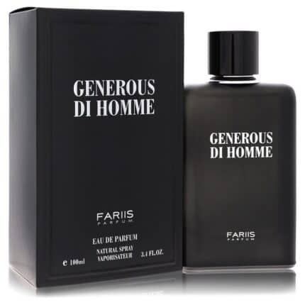 Fariis Generous Di Homme By Fariis Parfum - Eau De Parfum Spray 3.4 Oz