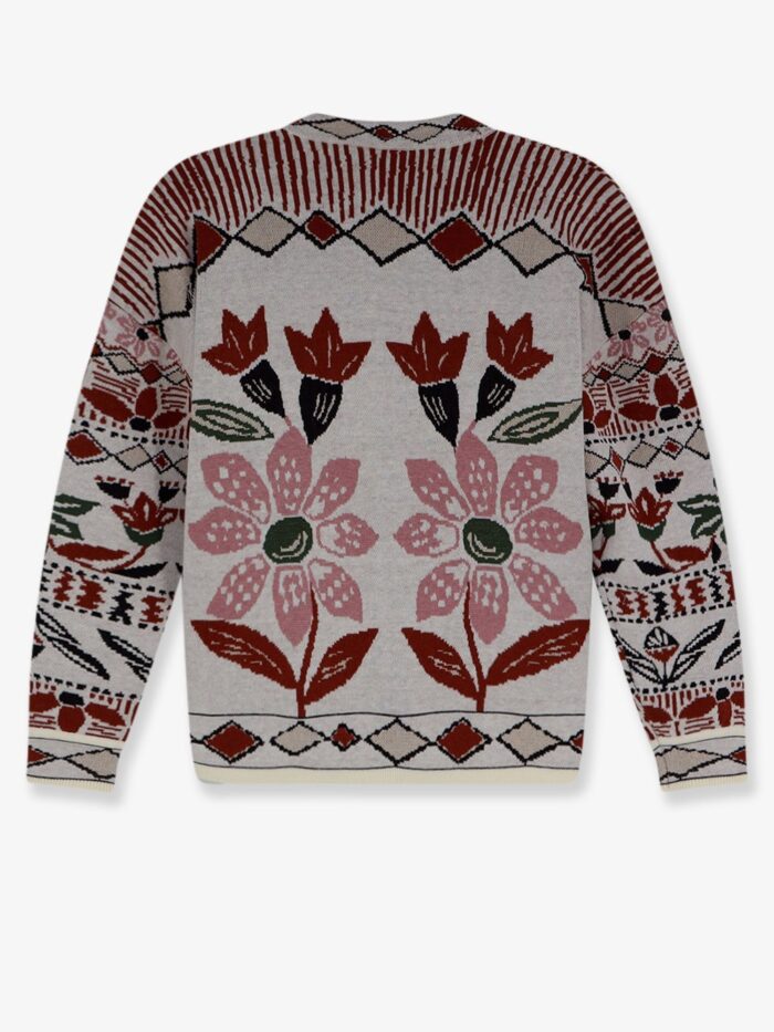 FARM RIO Cardigan With Multicolor Embroidery
