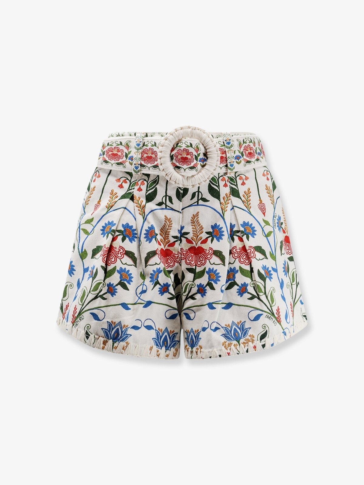 FARM RIO Fraga Multicolor Cotton Shorts