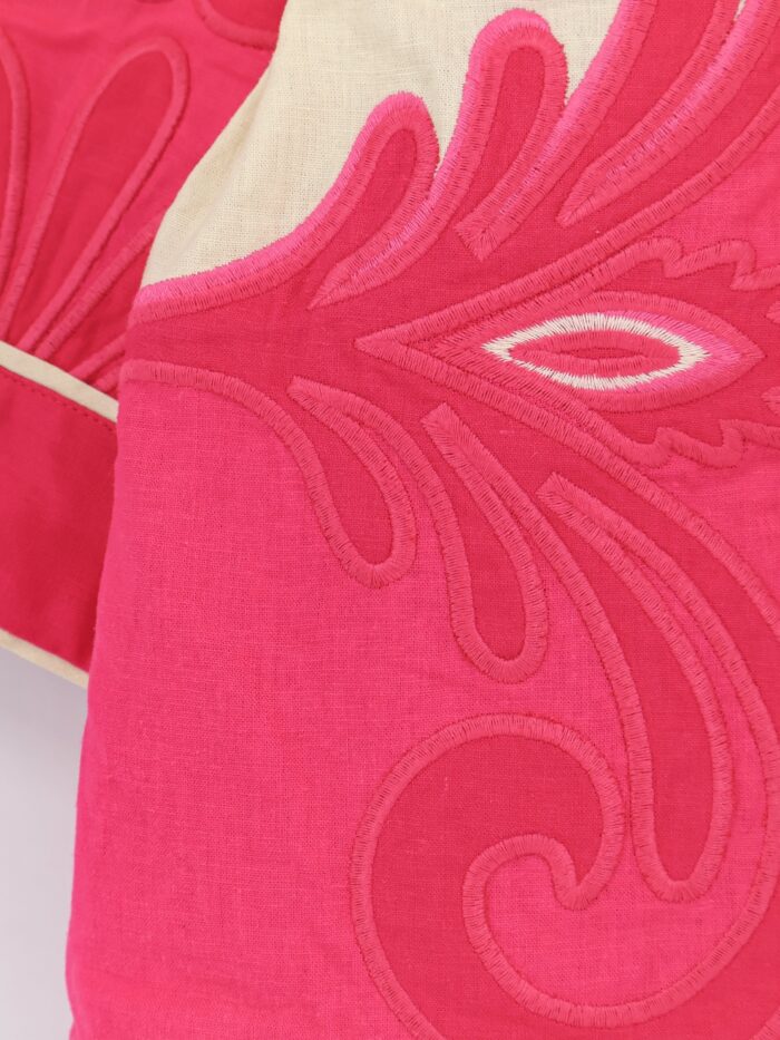 FARM RIO Linen And Viscose Blend Kimono