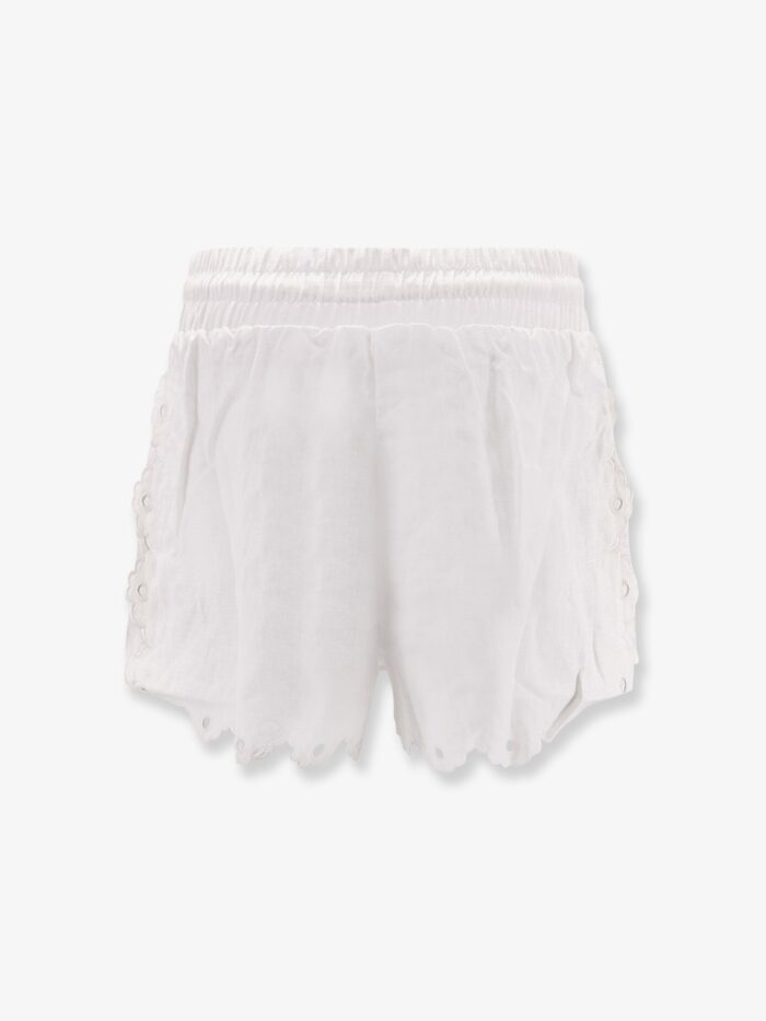 farm rio linen perforated shorts FARM RIO Linen Perforated Shorts